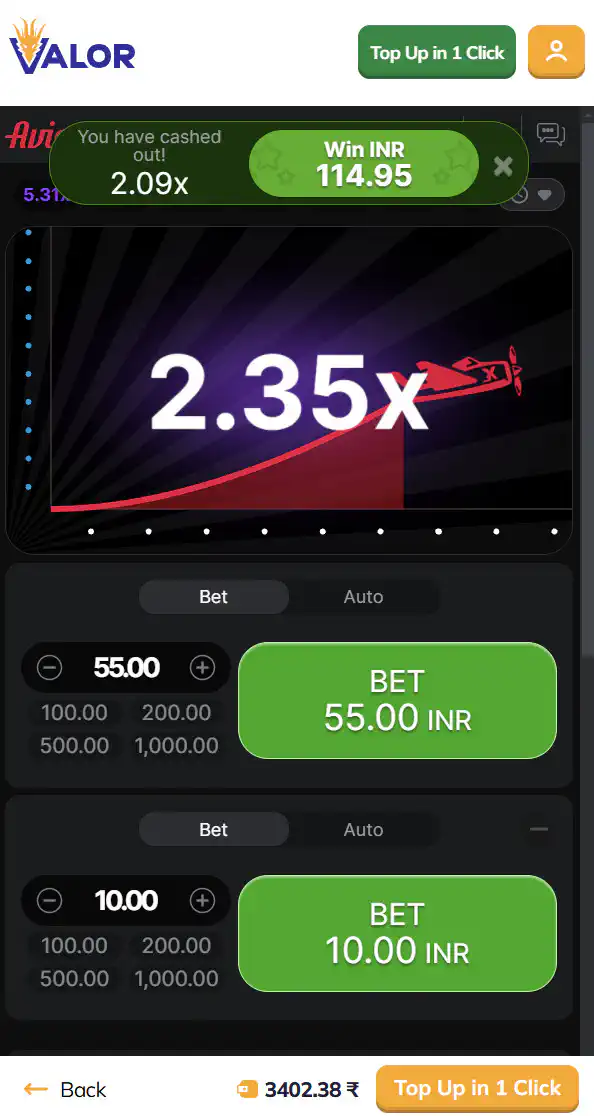 Valor slots Reviews